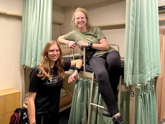 "Dormitory room for school trips and student groups at Sakura Hostel Ikebukuro, Tokyo"