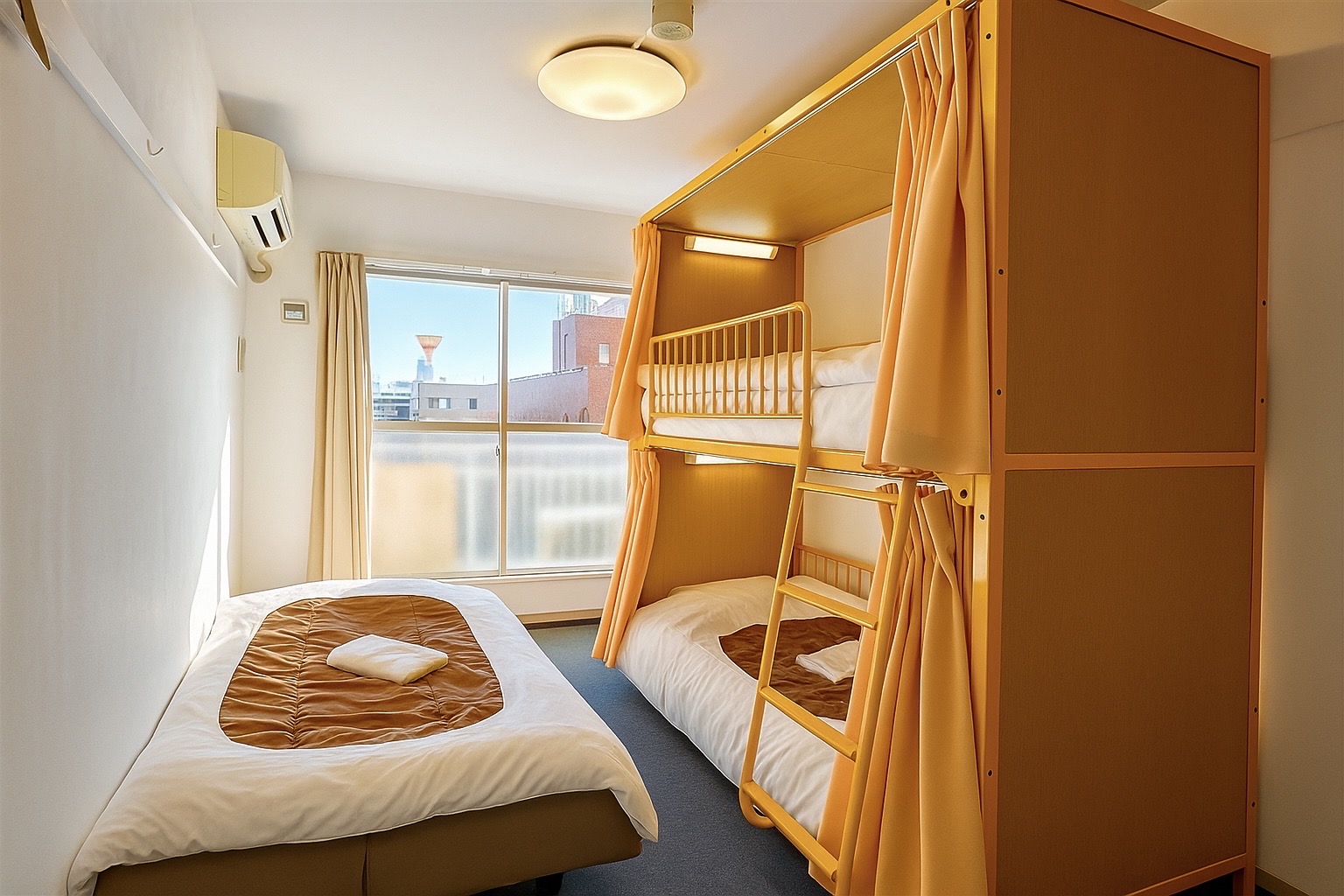 sakura hotel nippori western style triple room