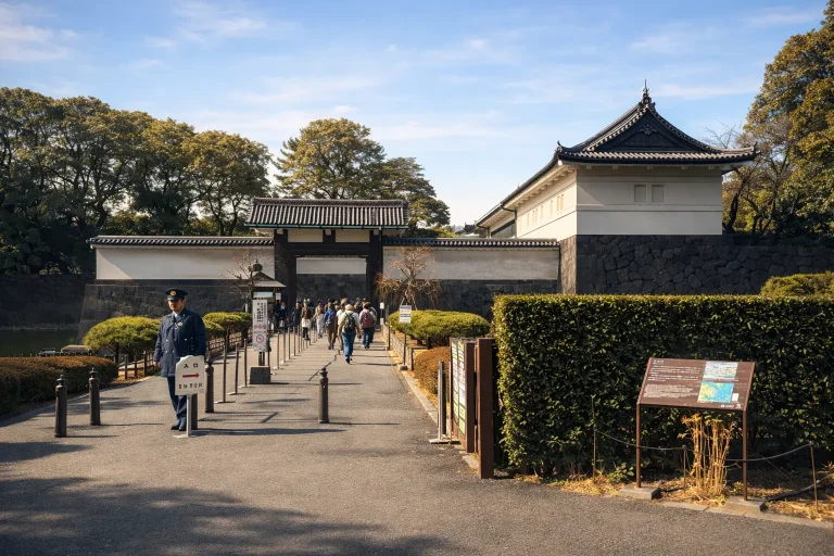 Imperial palace near Sakura Hotel Jimbocho