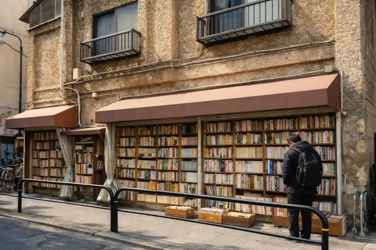 book town Jimbocho near Sakura Hotel jimbocho