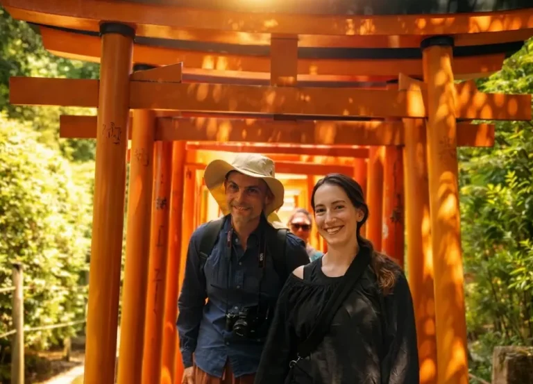 Nezu shrine near Sakura Hotel Nippori