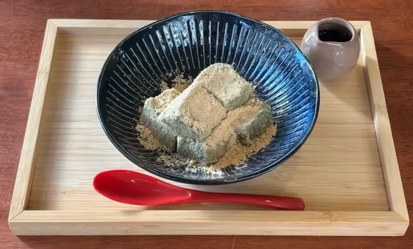 warabi mochi traditional japanese sweet