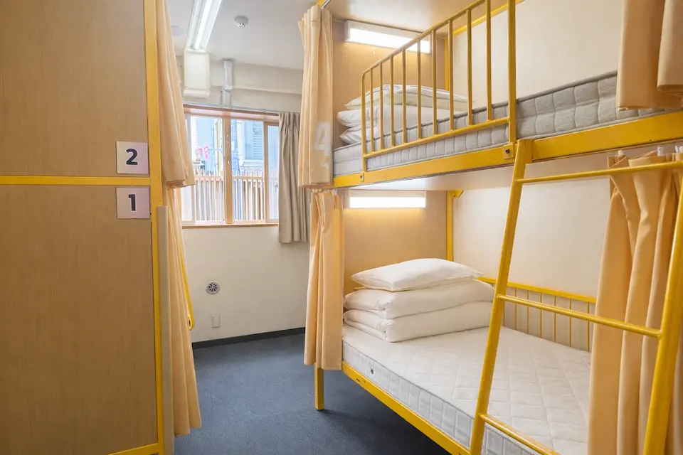 group room for 4 guests at sakura hotel ikebukuro