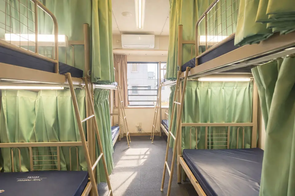 8 bed group room sakura hotel ikebukuro