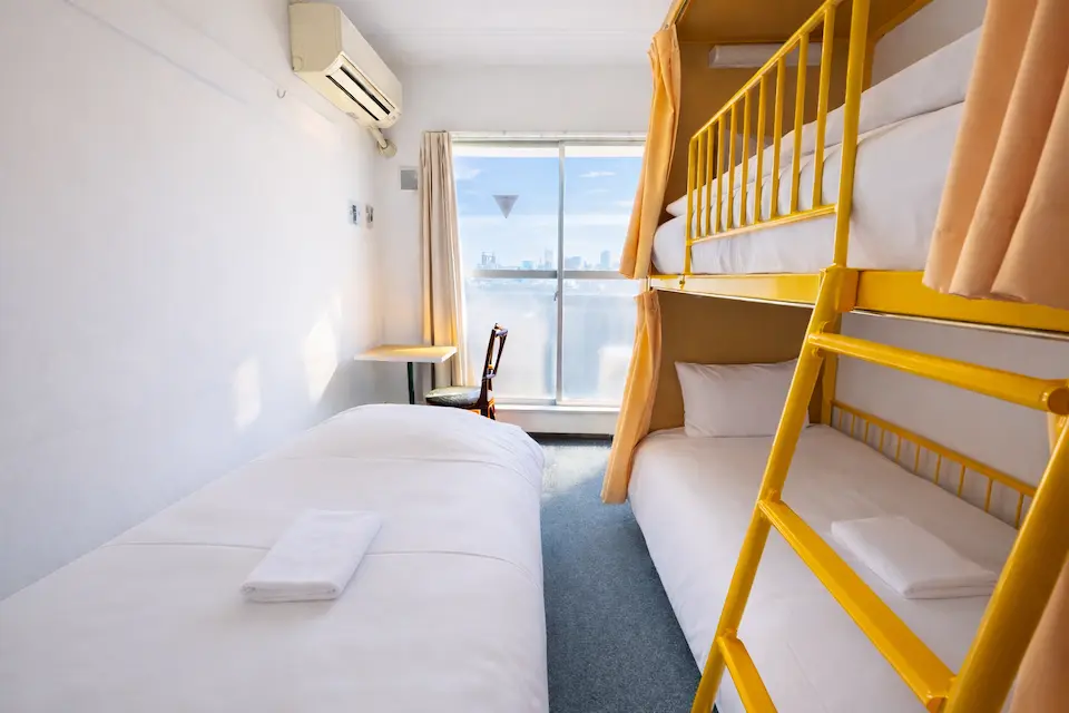 western style triple room sakura hotel nippori